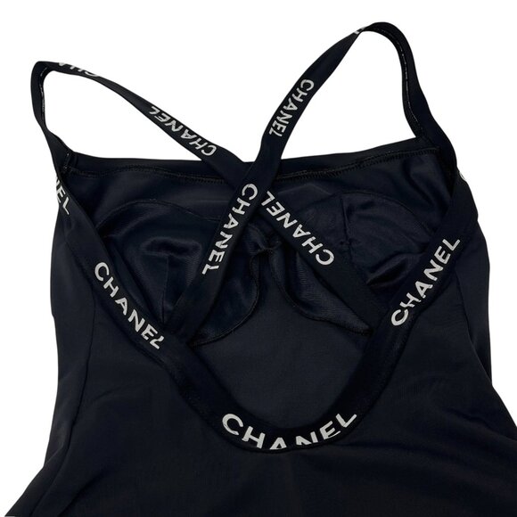 CHANEL Black One Piece Swimsuit - Picture 8 of 11